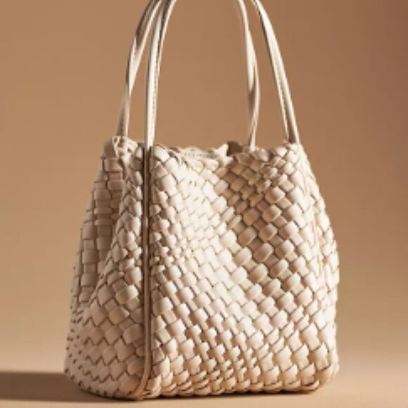 Anthropologie Handbags - The Hollace Tote: Woven Mini Edition - Brand New